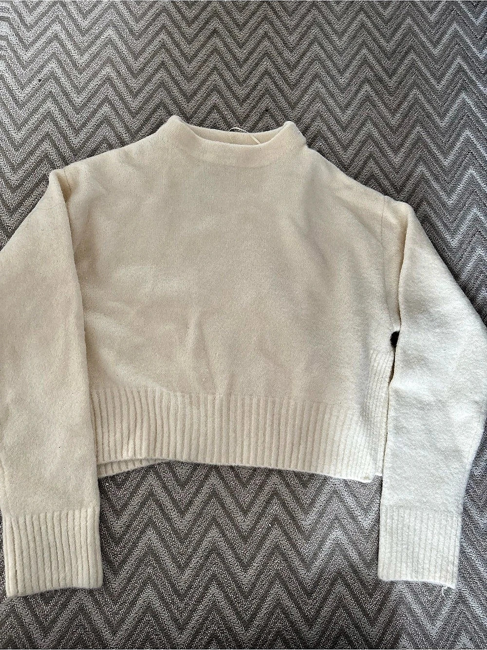 Cream Crewneck Sweater